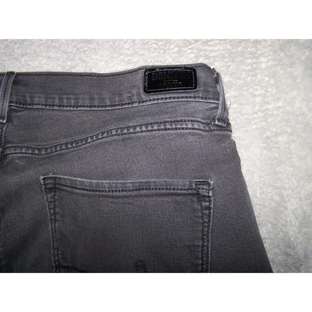 Levi's Denizen Jeans Women's  18S 34X26.5 Curvy‎ Skinny Black